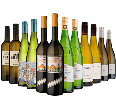 Crisp White Wines 12 Bottle Mixed Case