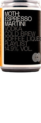 MOTH: Espresso Martini 125ml Can 12 Pack