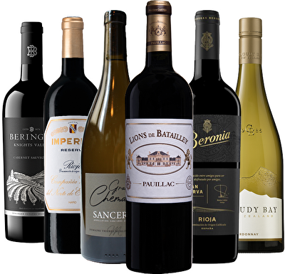 Fine Wine 6 Bottle Mixed Wine Case