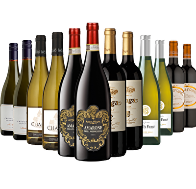 Winter Luxury 12 Bottle Mixed Wine Case