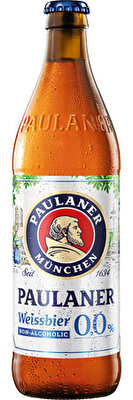 Paulaner Weissbier 0.0% 20x500ml Bottles