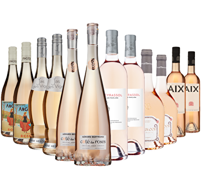 Top-Rated Summer Rosés 12 Bottle Wine Case