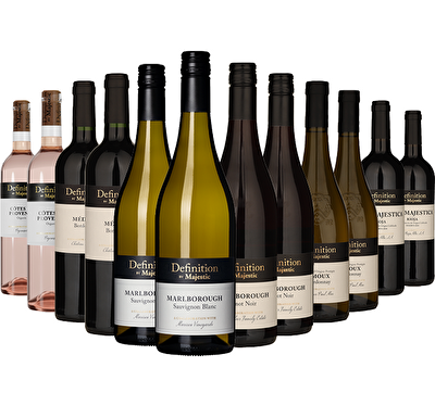 Definition by Majestic 12 Bottle Mixed Wine Case