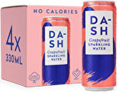 Show details for DASH Grapefruit 4x330ml