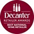 Decanter Retailer Awards - Best National Wine Retailer